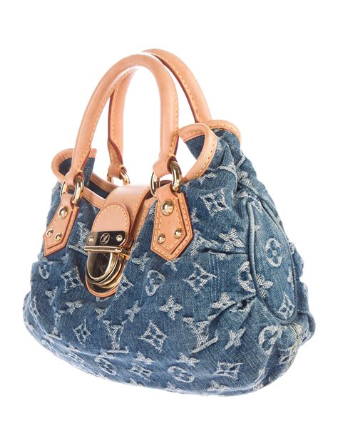 jean louis vuitton purse|Louis Vuitton denim pleaty bag.